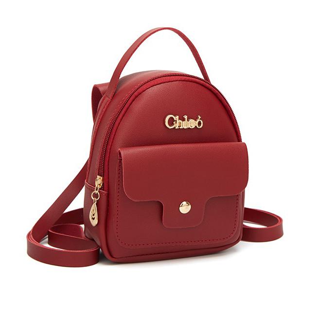 [HCM]Balo Mini Chleo Siêu Xinh Đỏ