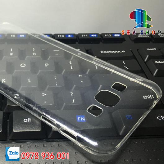 Ốp lưng Samsung Galaxy A8 2015 silicon trong suốt