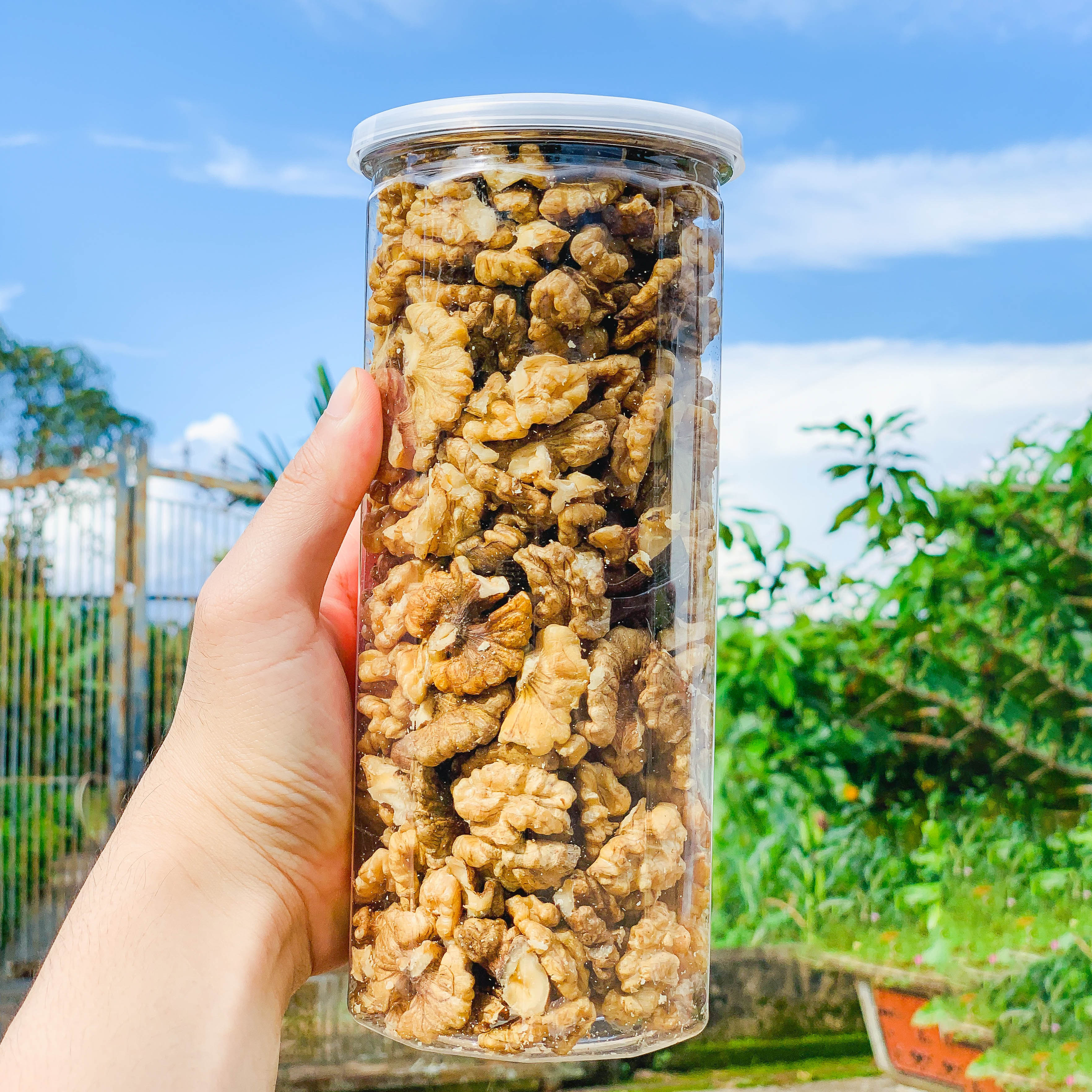 Nhân Hạt Óc Chó Vàng Cao Cấp Date mới, thơm ngon 500GRAM