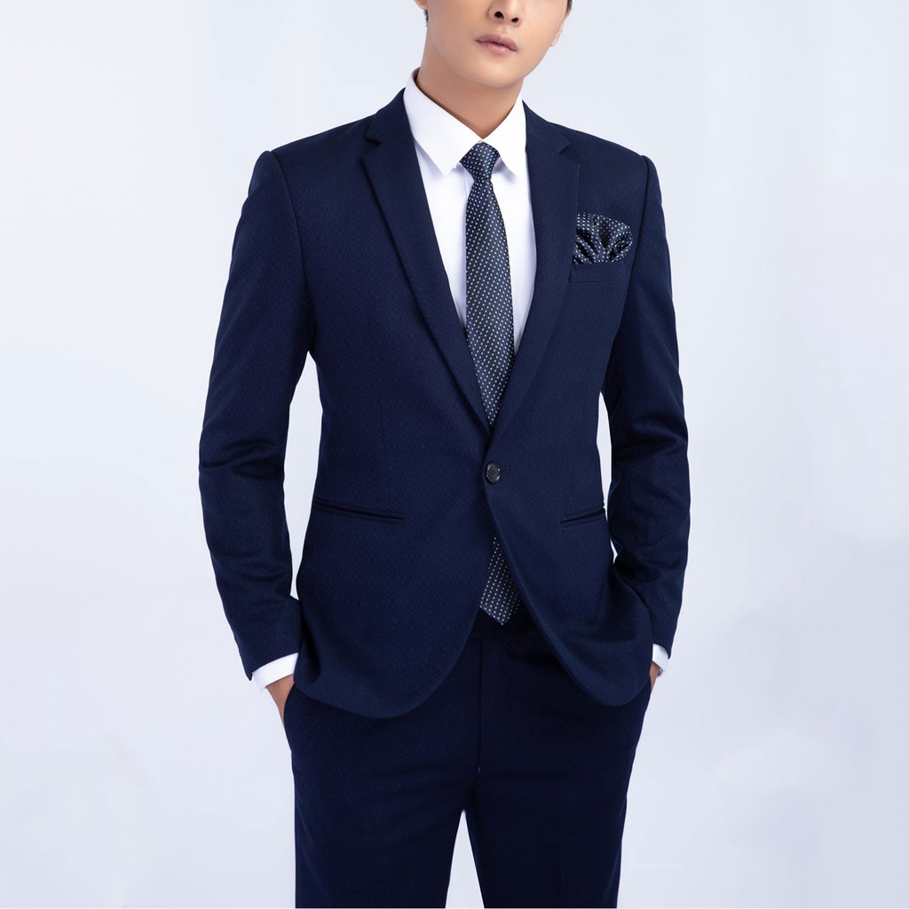 GIẢM 75% Bộ vest nam Hàn Quốc 1 cúc đẹp giá siêu rẻ - DUKI STORE
