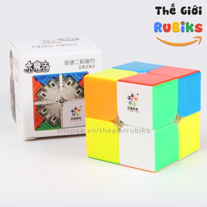 Rubik YuXin Little Magic 2x2 M Có Nam Châm 2x2x2 Cube.