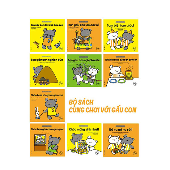 Bộ sách Cùng chơi với Gấu con ( 10 cuốn )