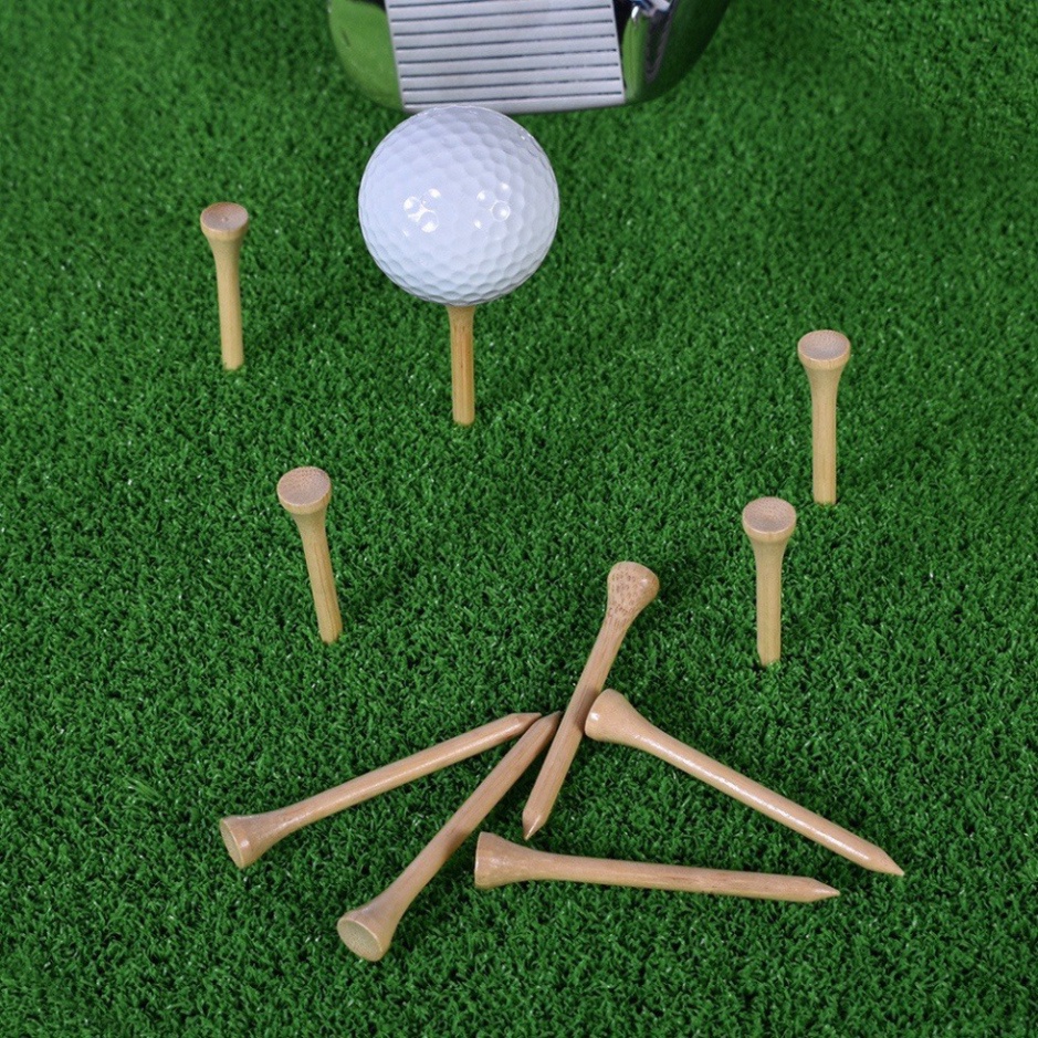 10 cái Tee chơi golf bằng tre - 4 kích thước [ GOLF SUPERMARKET ]