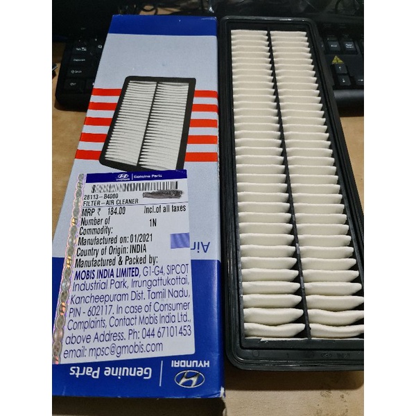 Lọc gió động cơ xịn chính hãng hyundai i10 grand 28113B4000