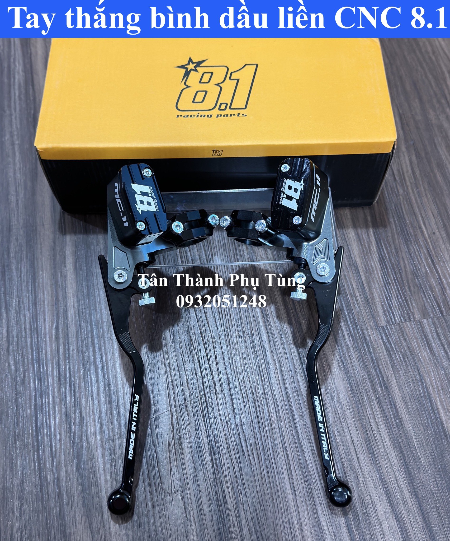 Tay thắng bình dầu liền cnc 8.1
