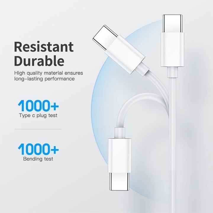 Dây Cáp Sạc Nhanh 120W cá mập - type-c ra type-c