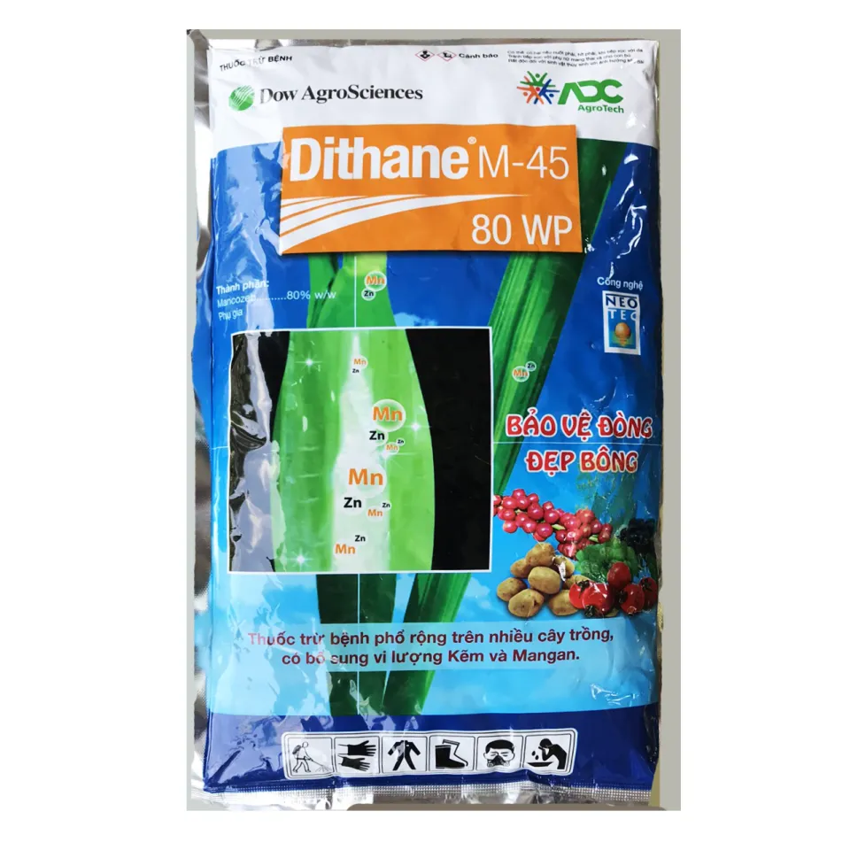 Thuốc trừ bệnh Dithane M45 80WP gói 1kg (ADC)
