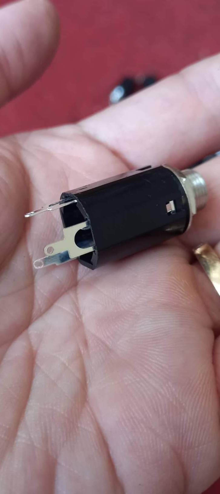 Jack 6 ly âm (cái) Stereo hàn máy hình trụ