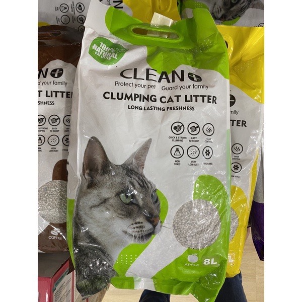 Cát vệ sinh cho mèo được làm từ cát đất sét CLEAN +