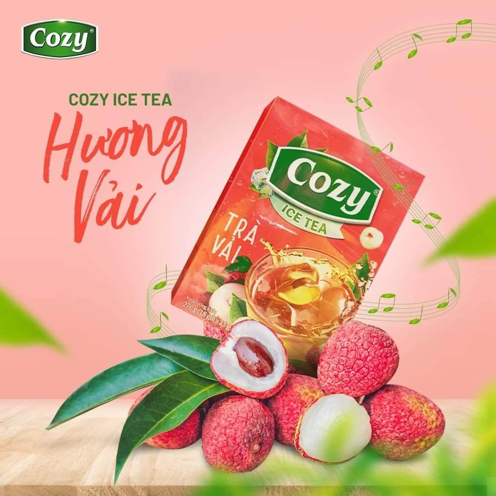 Trà cozy hòa tan Icetea 240g/170g (16 gói/ 10 gói)