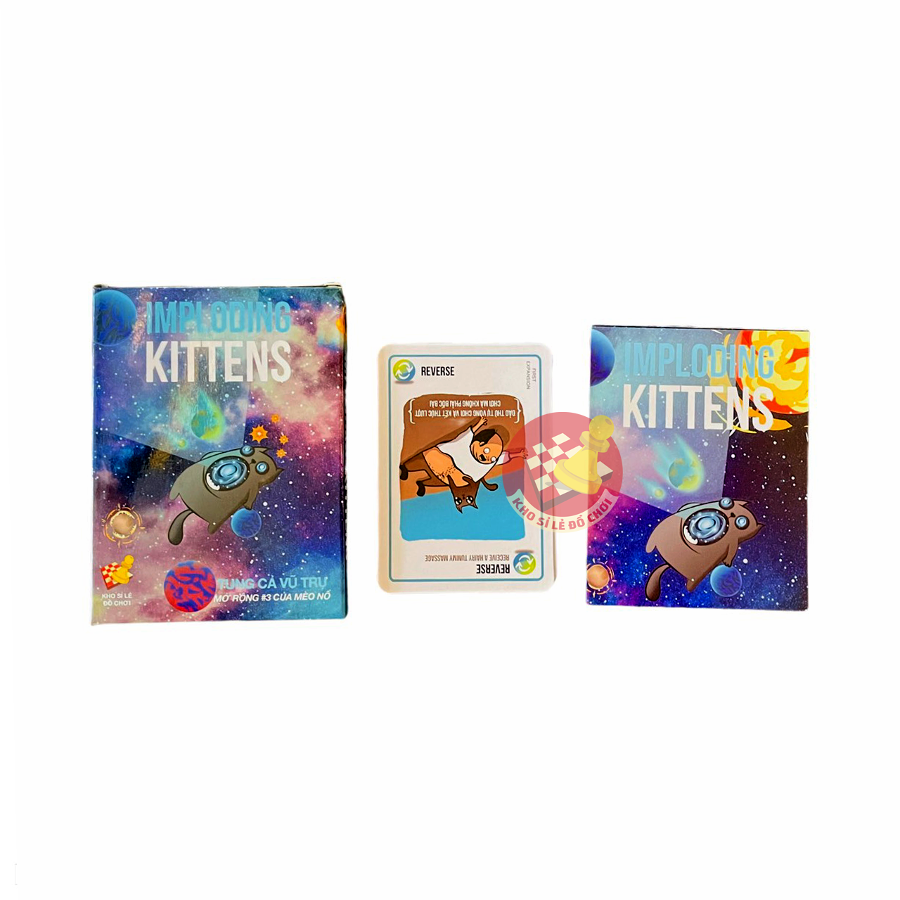 [HCM]Mèo Nổ Bản Mở Rộng Imploding (Tiếng Việt) - Imploding Kittens Expansion