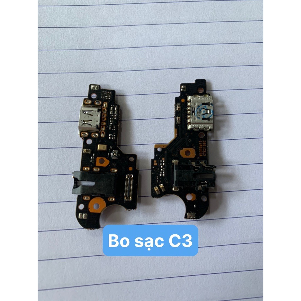 cụm bo sạc zin oppo realme c3