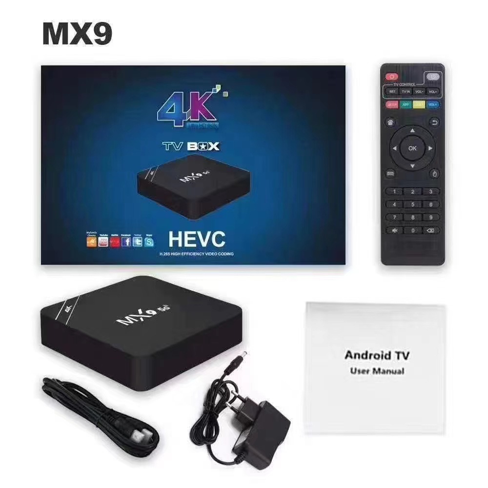 Android TV box MXQ PRO 4K Android:11.1 Đã cài sãn xem truyền hình trên 200 kênh YouTube Facebook free ship toàn quốc