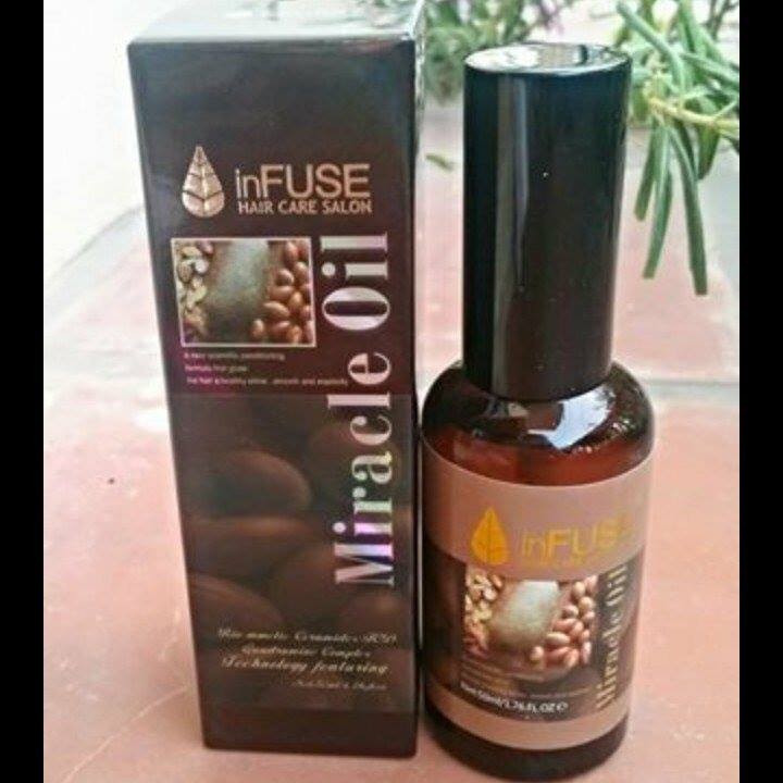 [HCM]Tinh dầu dưỡng tóc miracle oil infuse cà phê