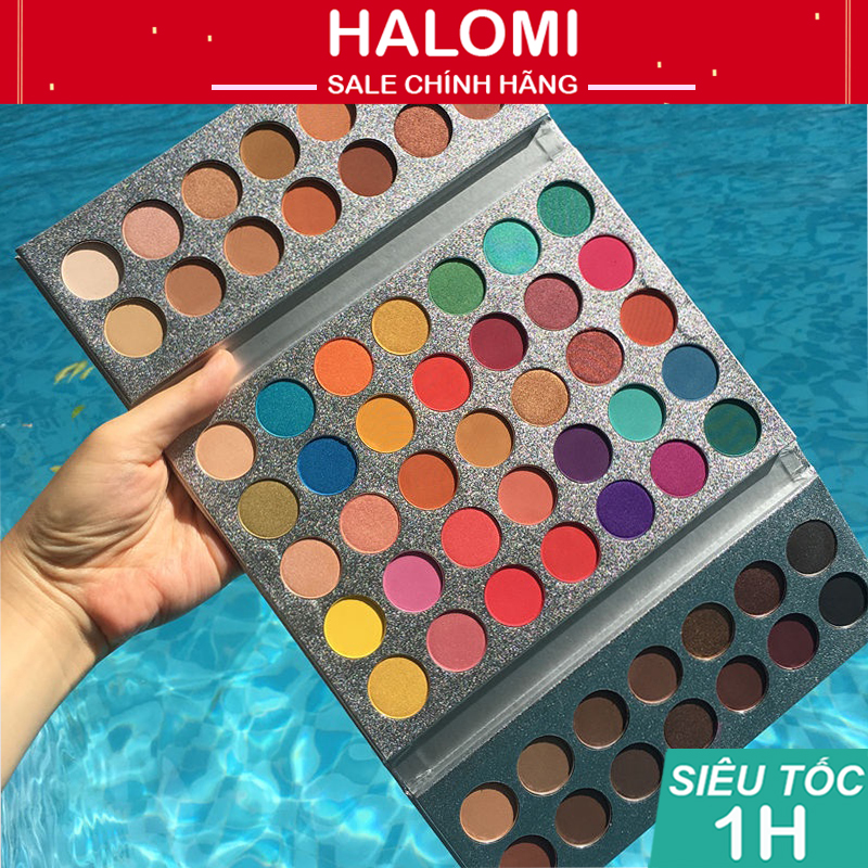 Bảng mắt beauty glazed gorgeous me 63 ô, bảng phấn mắt cao cấp halomi store