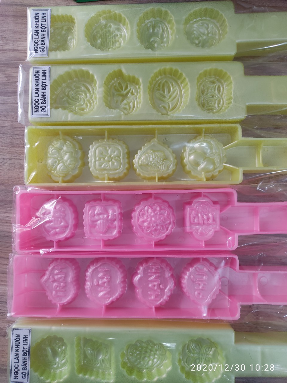 Khuôn Nhựa 4 BÁNH IN VÀ BÁNH ĐẬU XANH