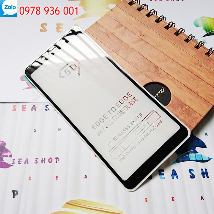 Kính cường lực 9D Samsung Galaxy A7 2018 / A750 full màn hình