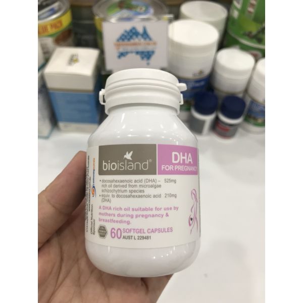 Dha cho bà bầu Bioisland Úc 60v
