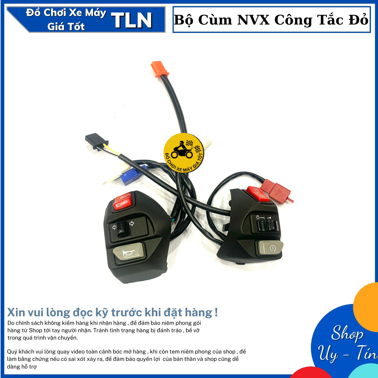 [HCM]CÙM CÔNG TẮC NVX CHO CÁC DÒNG XE YAMAHA