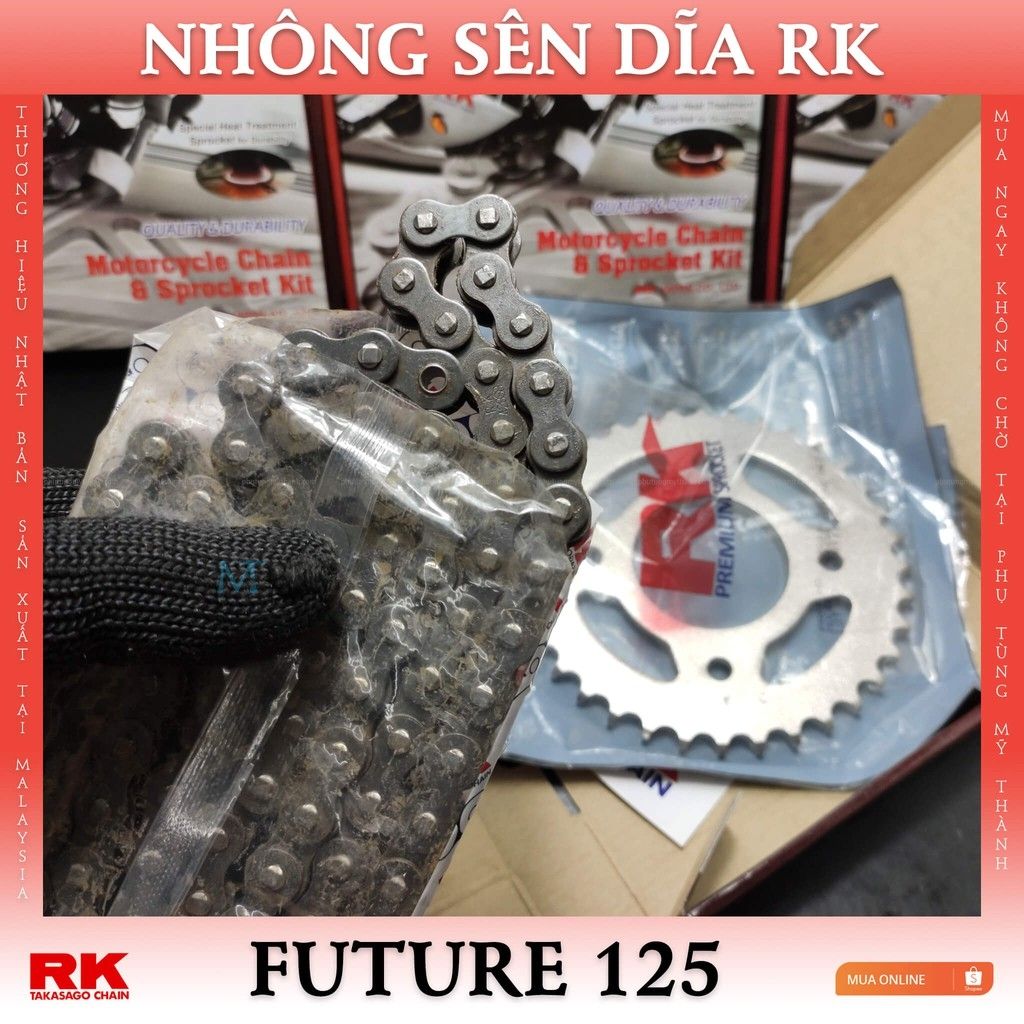 nhông sên đĩa FUTURE 125cc