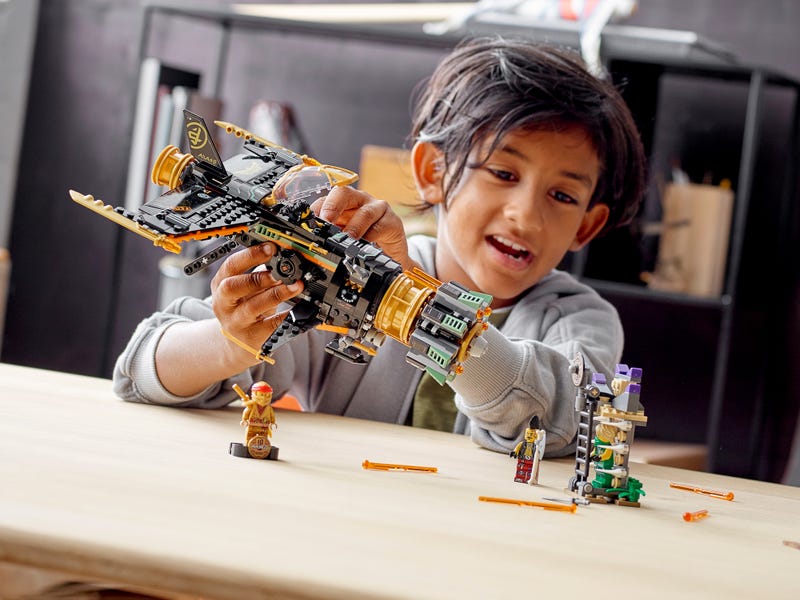 [HAPPY BRICKS] LEGO  NINJAGO - 71736 - PHI CƠ CHIẾN ĐẤU CỦA COLE - BOULDER BLASTER