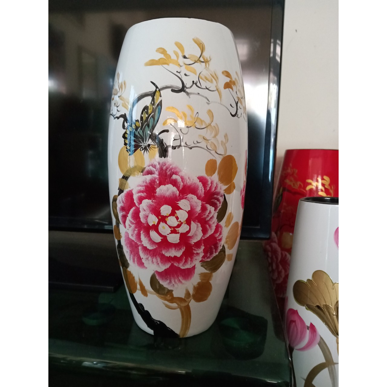 Bình hoa gốm sứ Bát Tràng - QUANG VINH CERAMIC | Lazada.vn
