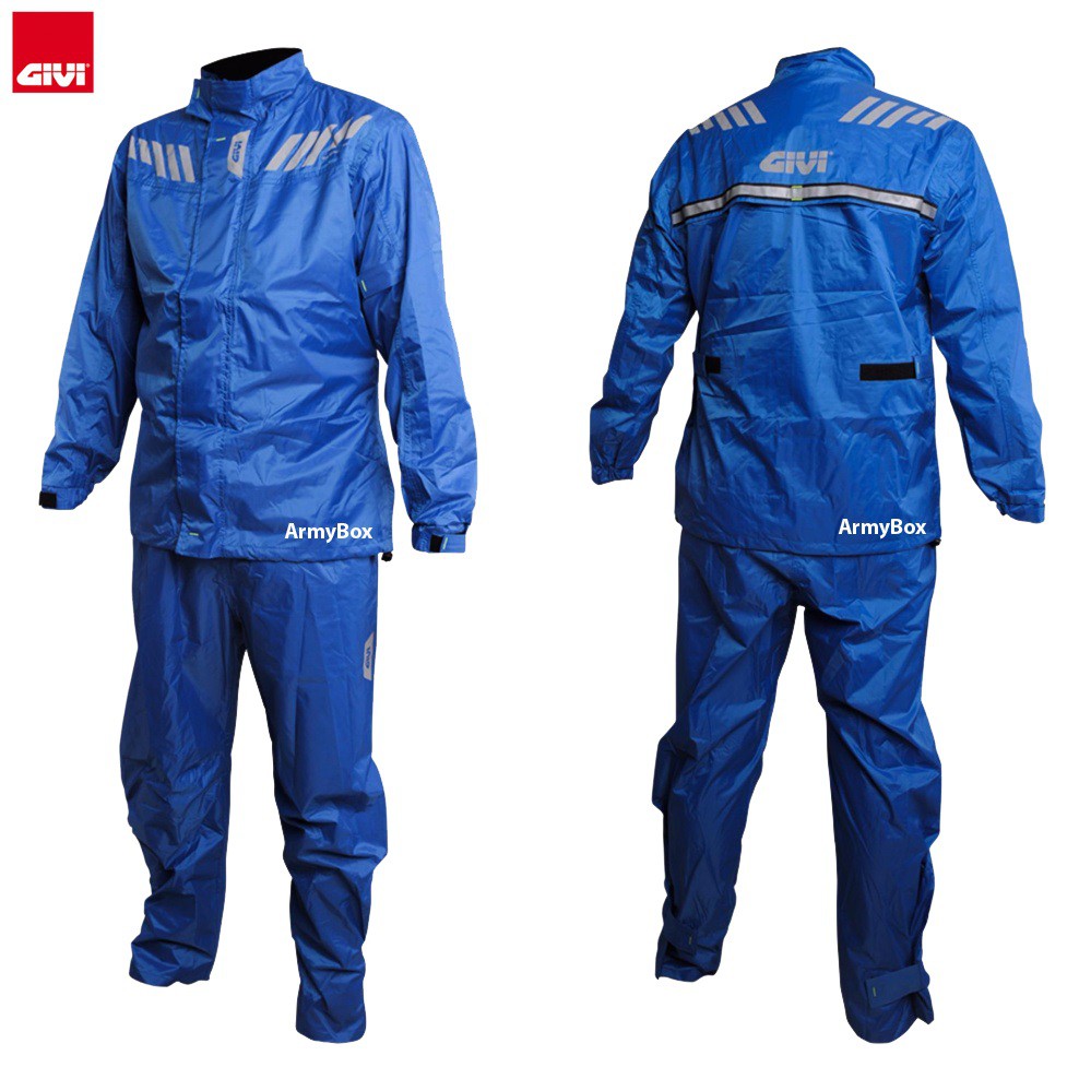ÁO MƯA BỘ GIVI RRS04 FULL XANH