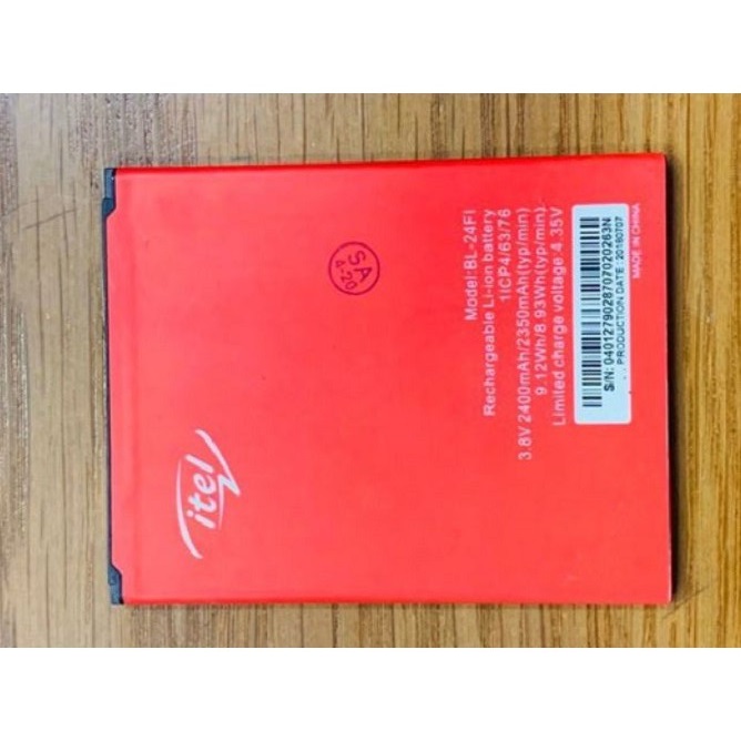 Pin thay thế điện thoại ITel S12 BL-24FI