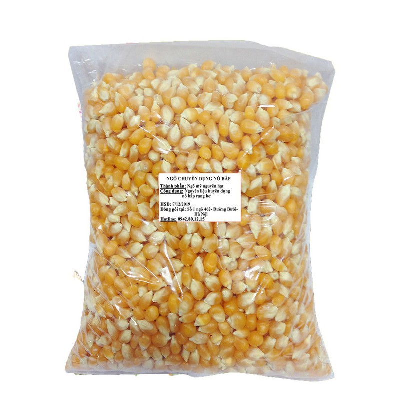 Bắp mỹ làm bắp rang bơ 500g
