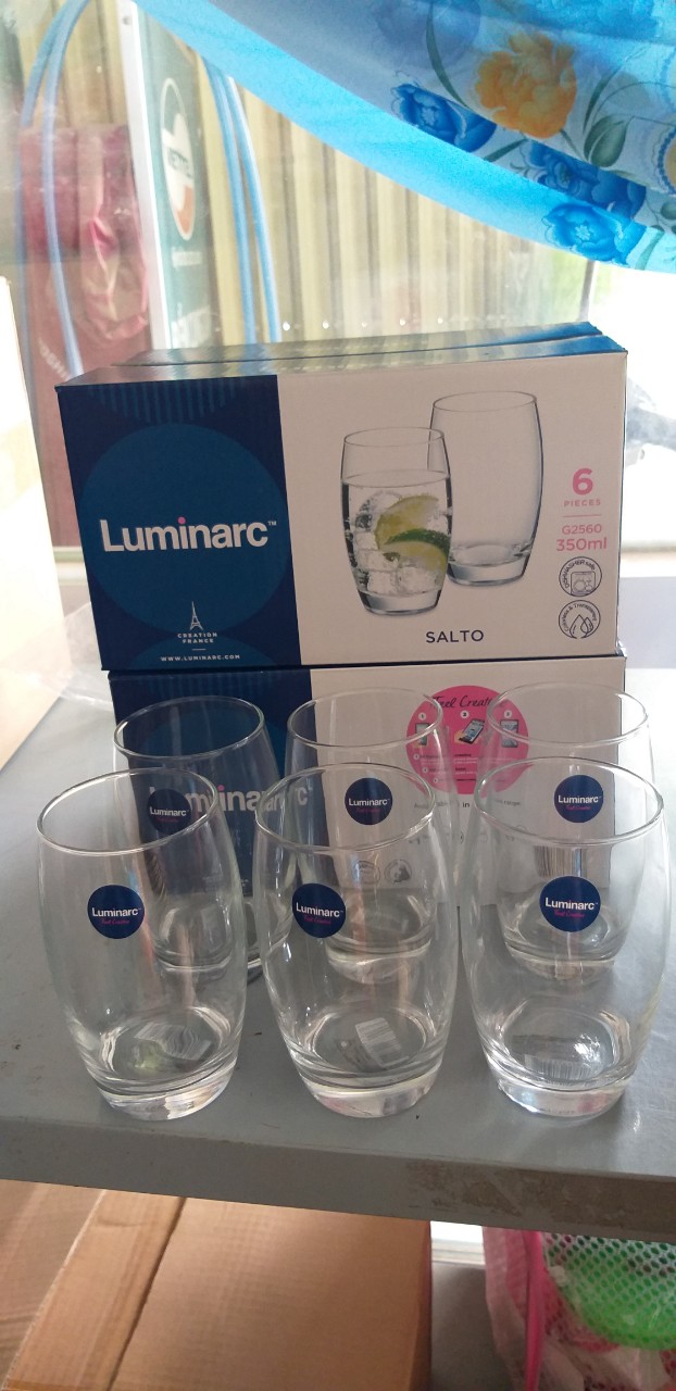 bộ 3 Ly Thủy Tinh Luminarc G2560 350ml