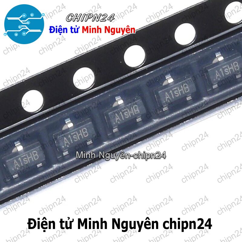 [10 con] (G10.1) Mosfet Dán SI2301 (A1SHB) SOT-23 2.8A 20V Kênh P (SMD) - HH006654