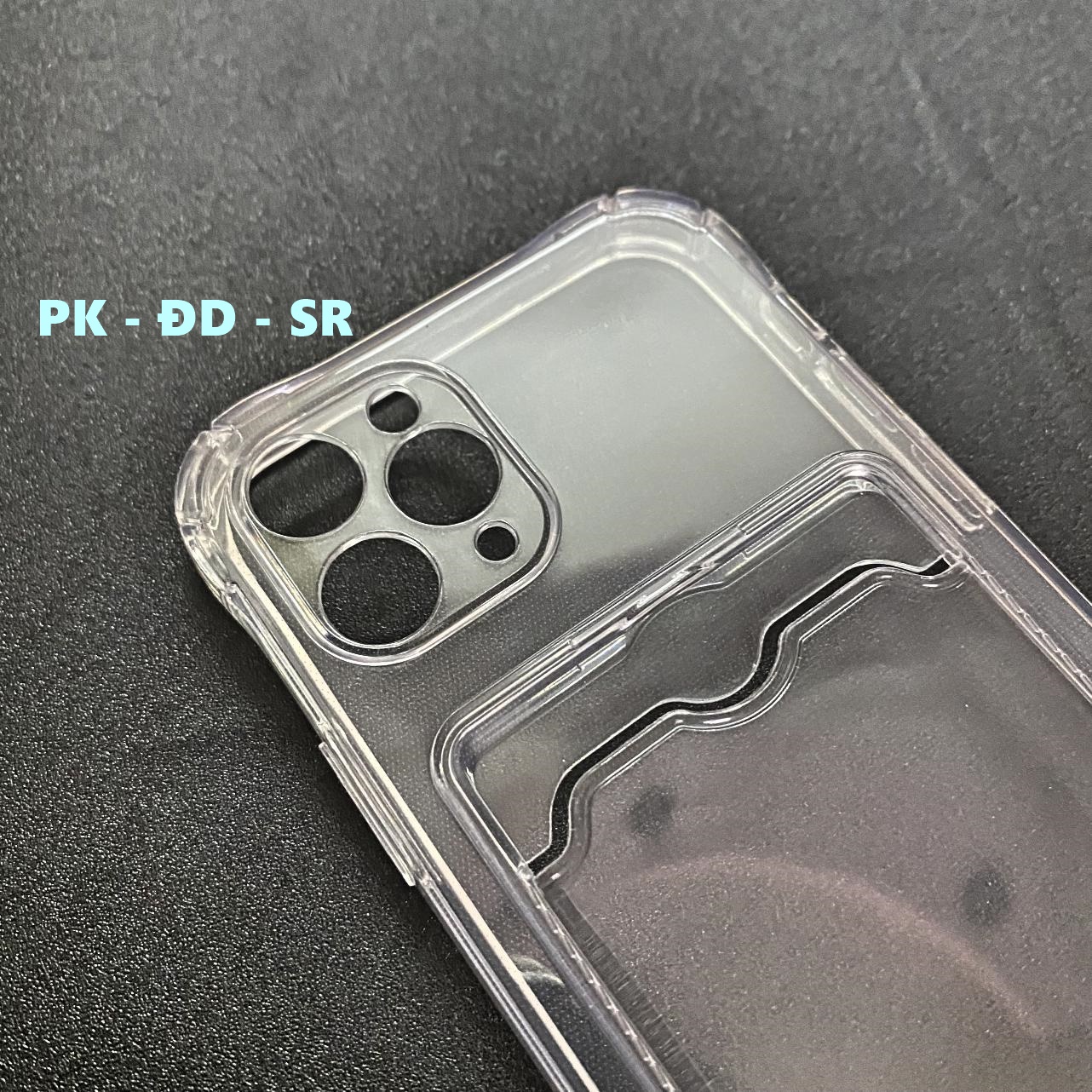 Ốp Lưng iPhone 11 Pro Dẻo Trong Chống Sốc Đựng Card