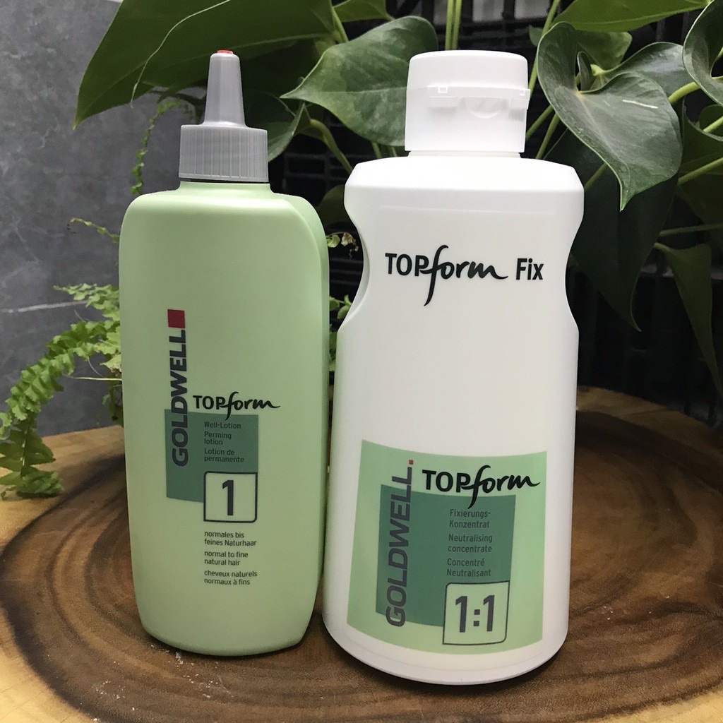 Cặp thuốc uốn lạnh cao cấp GOLDWELL 400ml/1000ml