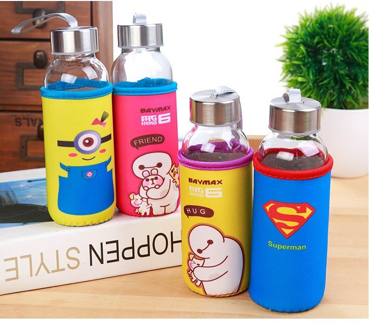 Bình đựng nước hoạt hình 300ml