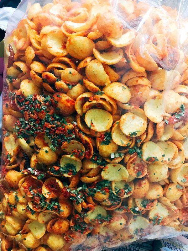 Túi 500 gr Snack phồng tép giòn cay