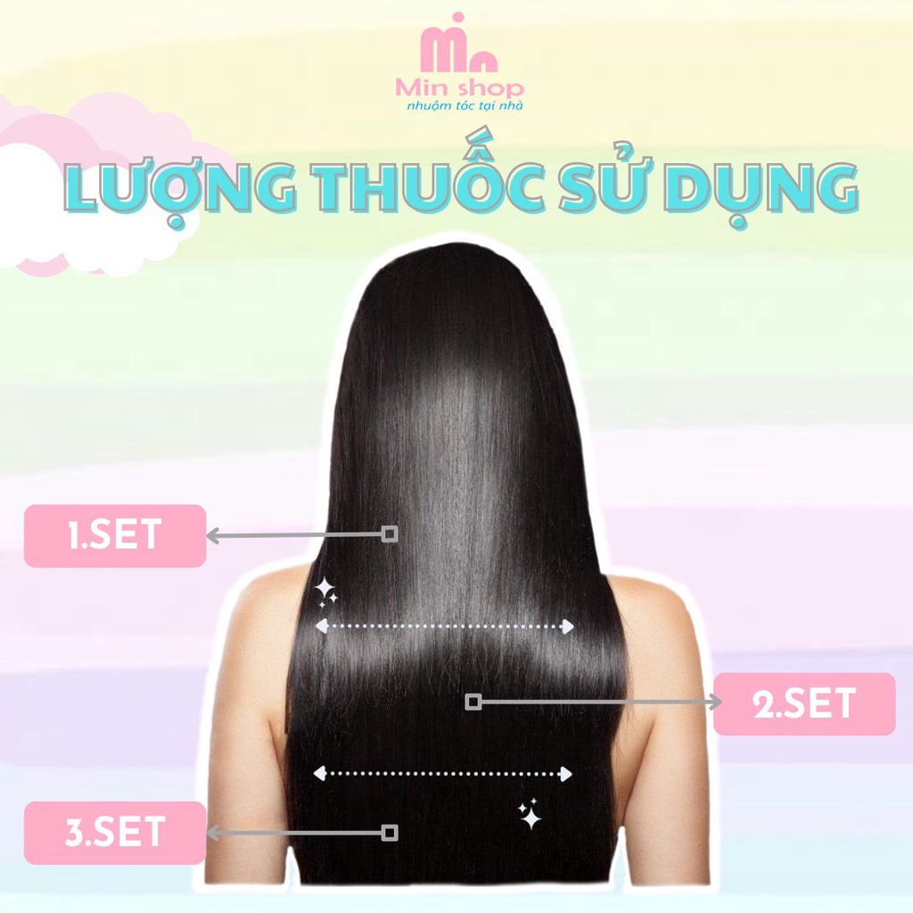 BỘT TẨY TÓC [ bột tạo nền cho tóc tặng kèm bao tay ]