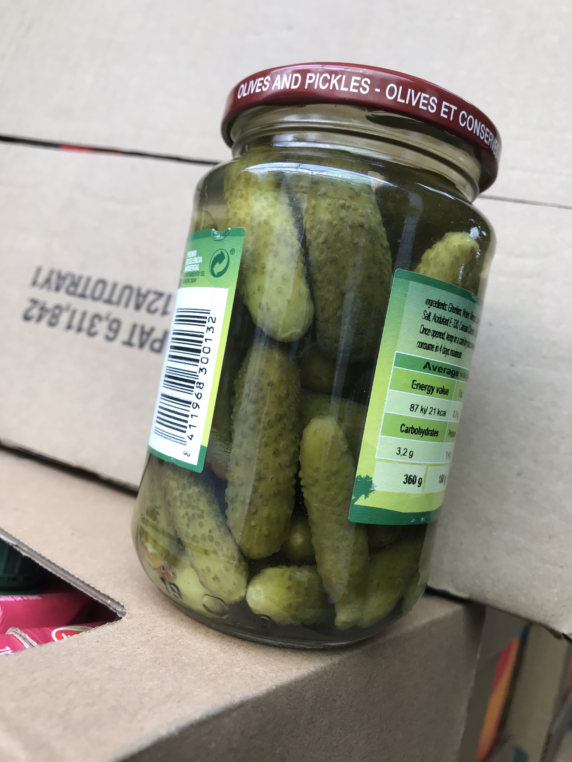 [HCM]Dưa bao tử- Pickled gherkins 360gram