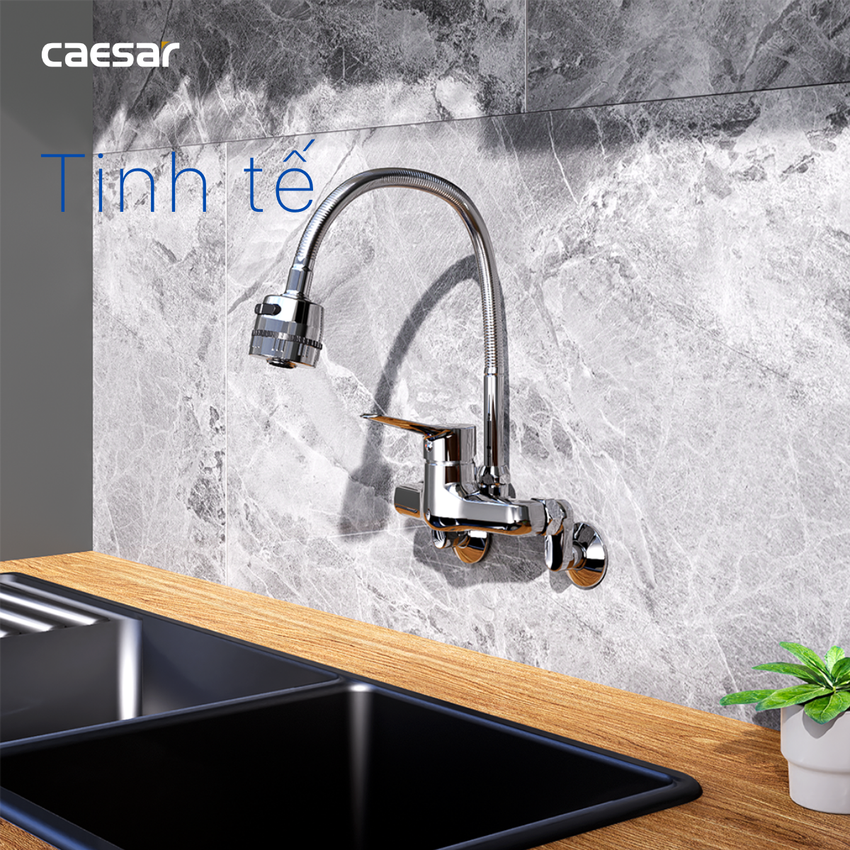 Vòi Bếp Nóng Lạnh - K526C
