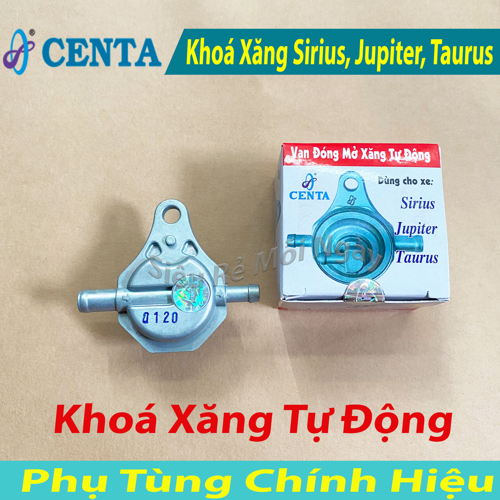 [HCM]Khoá Xăng Tự Động ( Bơm Xăng )CENTA Sirius Jupiter Taurus