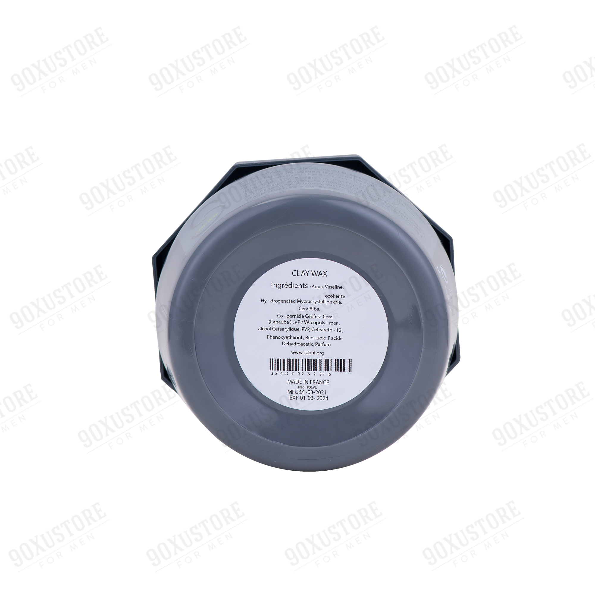 Sáp Vuốt Tóc Clay Wax Subtil – Giữ Nếp Chuẩn, Tạo Kiểu Đỉnh Cao, Đẳng Cấp Phái Mạnh