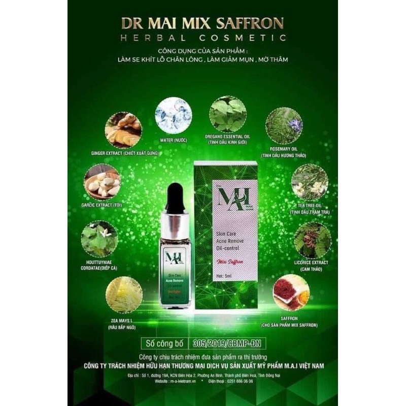 [HCM]SERUM DR MAI CHÍNH HÃNG