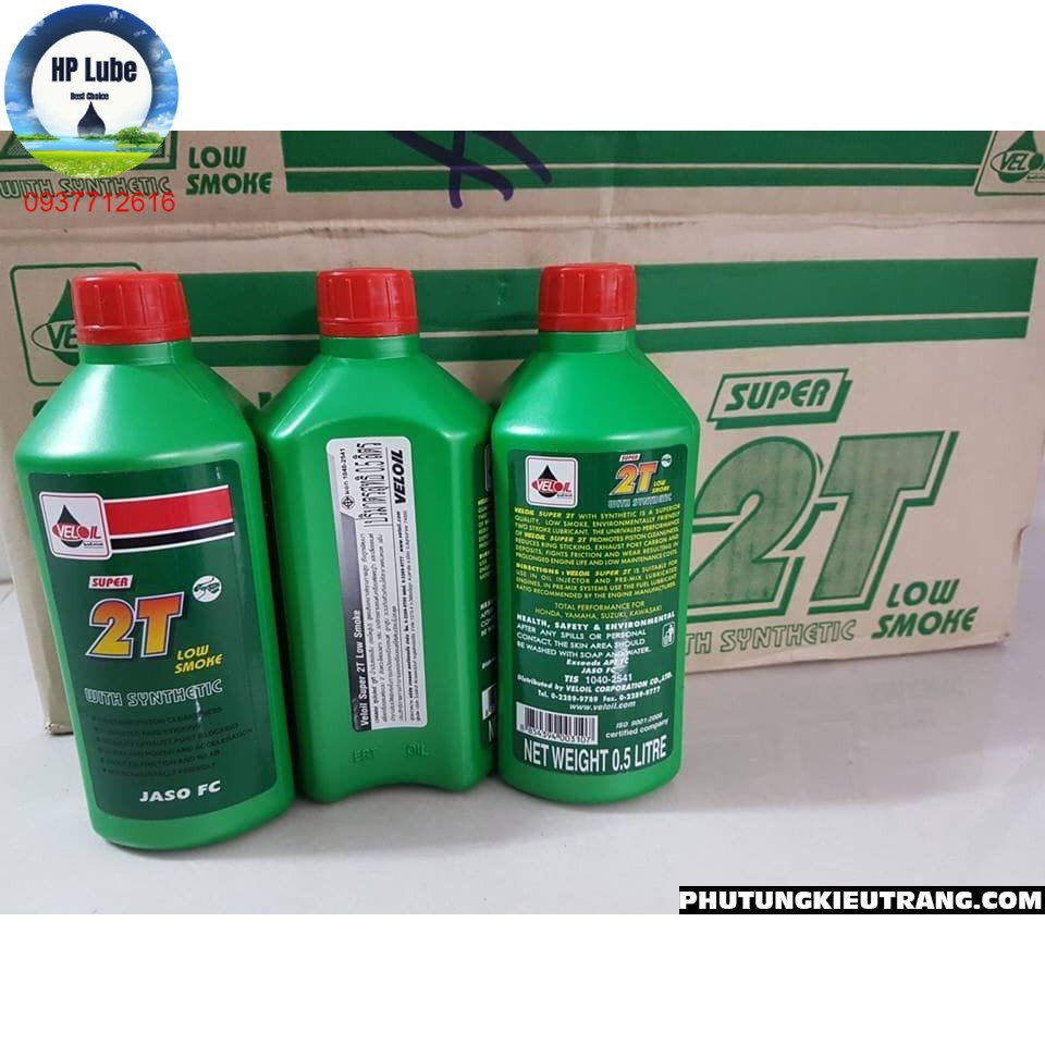Nhớt Thơm Cho Xe 2 Thì Veloil 2T 500ml