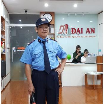 áo bảo vệ/ đồng phục bảo vệ +phụ kiện đầy đủ (nón có sao + ve áo+ cầu vai +logo + cà vạt) - hình thật