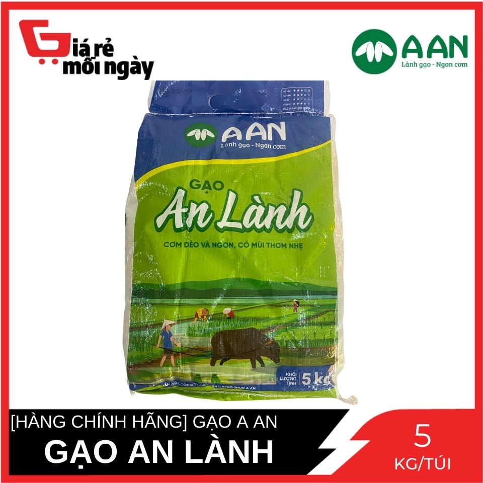 Gạo An Lành Gạo A An Túi 5 KG