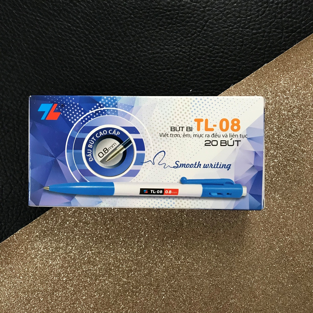[HCM]Hộp Bút Bi bấm TL-08 [20 bút]