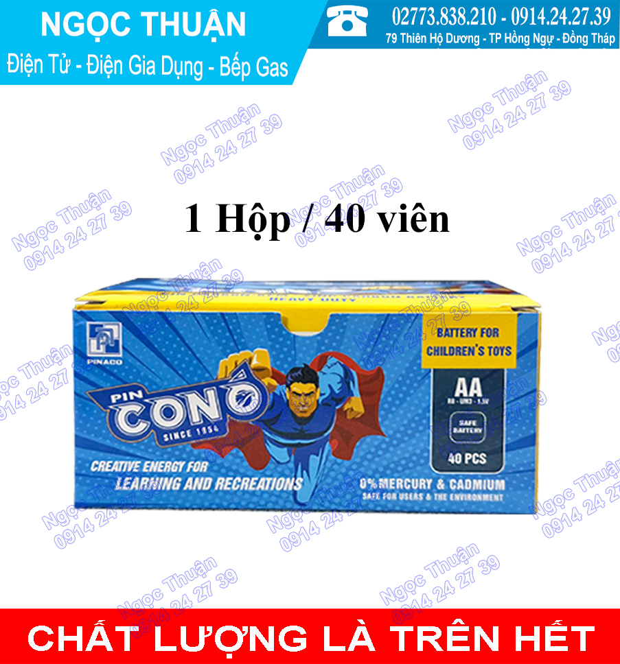 Hộp Pin Tiểu AA Con Ó