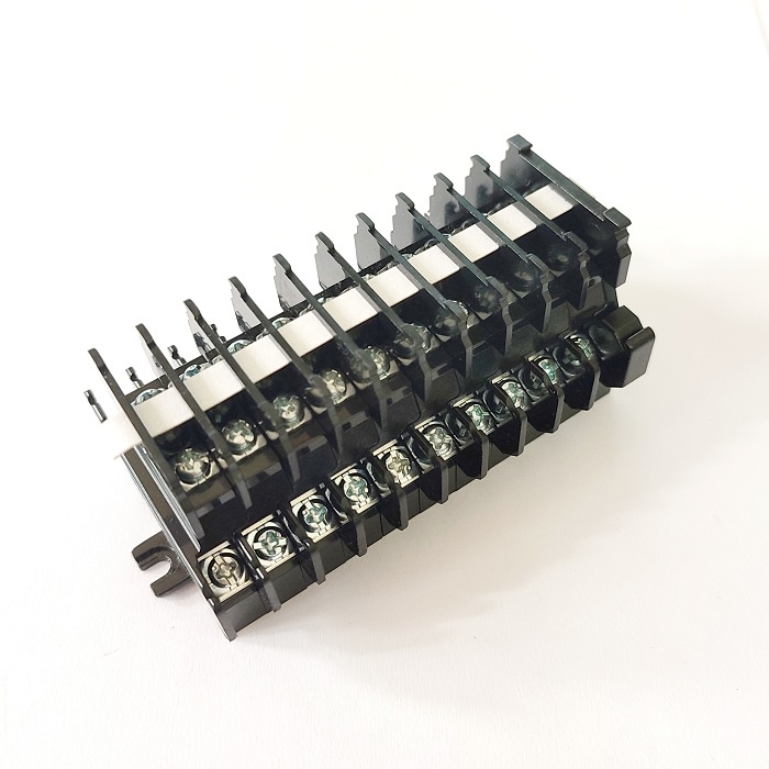 Cầu đấu điều khiển 2 tầng 20P TBD-10A Connector Terminal Domino (TB Block)