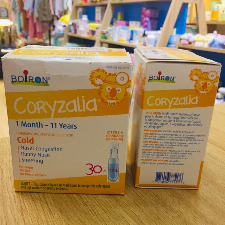 [HÀNG CANADA] Tép Muối Coryzalia - Canada, Muối Uống Coryzalia