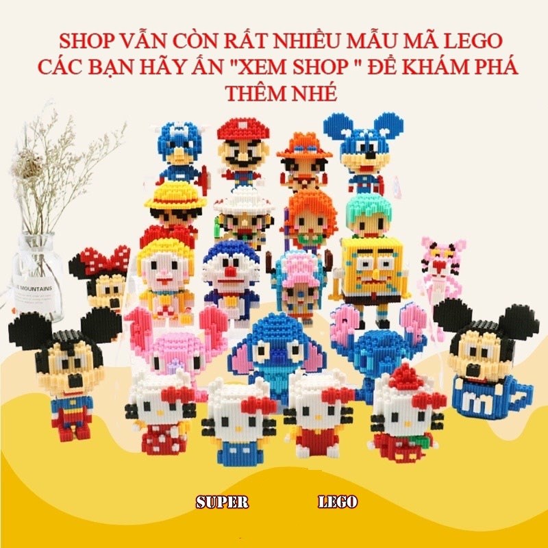 BỘ LEGO 12 CON GIÁP ( GIAO MÀU NGẨU NHIÊN )
