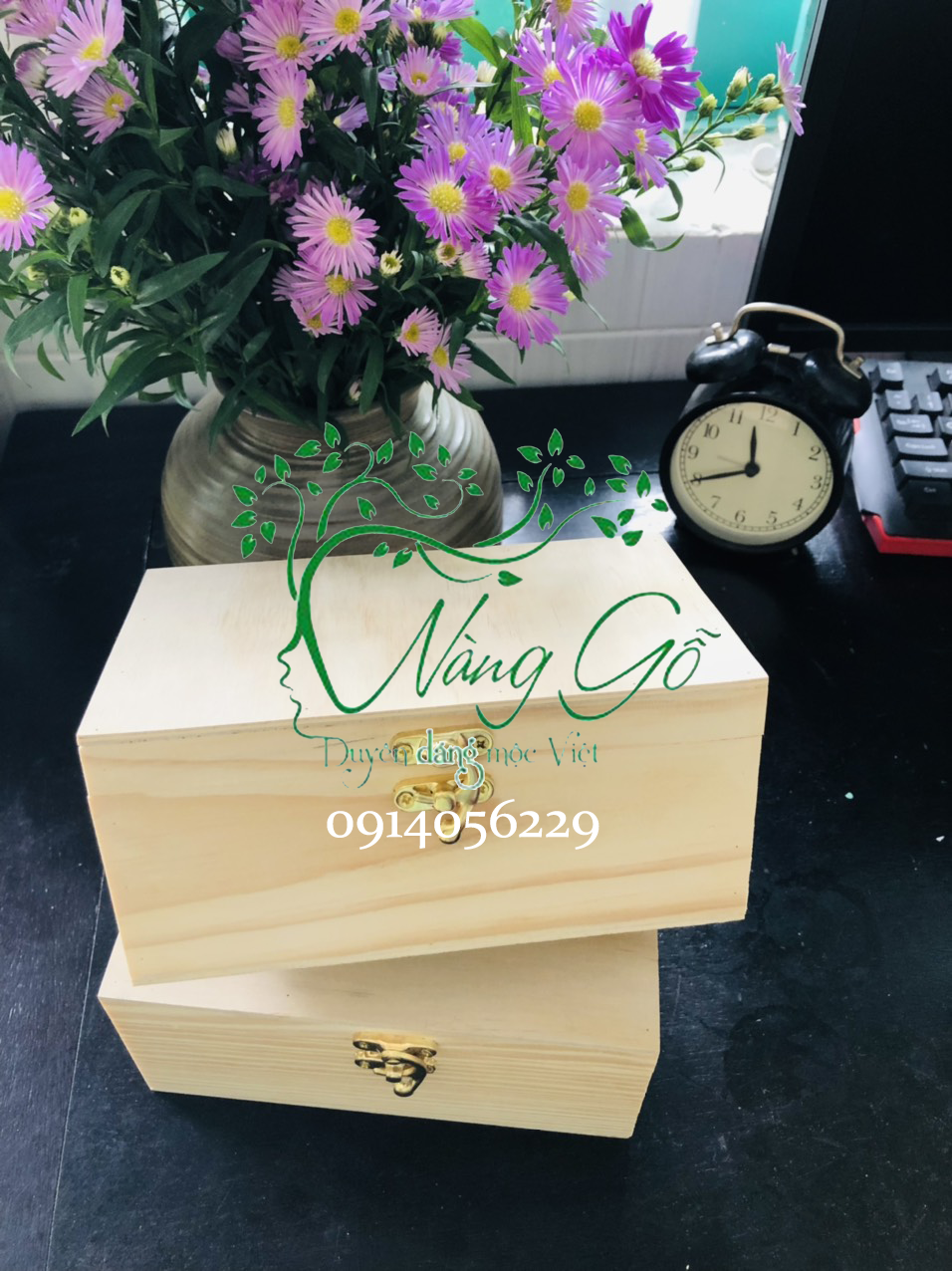 Hộp gỗ nhiều kích thước